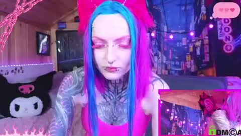 Snapshot of cybernekko chatting on 25, 6, 2026 Neko online show from 25, 6, 2026
