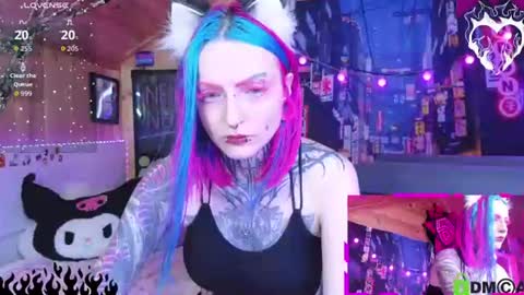 Snapshot of cybernekko chatting on 29, 7, 2026 Neko online show from 29, 7, 2026