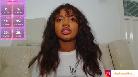 Snapshot of daphnewalker__ chatting on 1, 10, 2025 Daphne online show from 1, 10, 2025