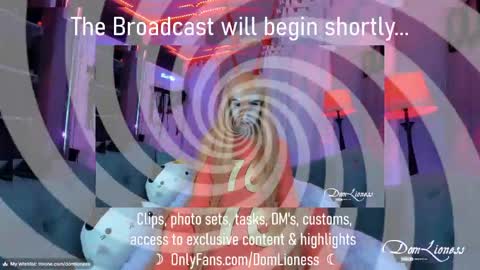 Snapshot of domlioness chatting on 30, 5, 2026 DomLioness online show from 30, 5, 2026