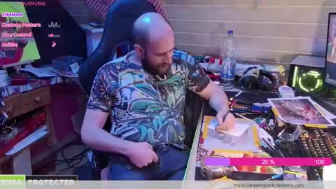 drawingcock online show from 31, 1, 2025