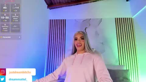 Dream Matell online show from 3, 2, 2026