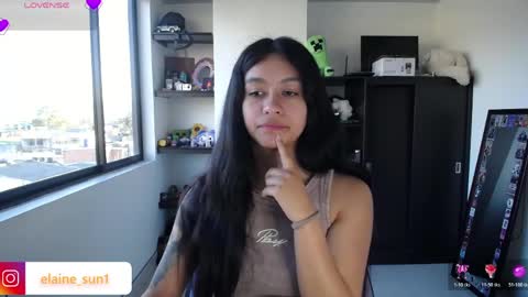 Snapshot of elaine_sun chatting on 6, 5, 2026 Elaine eli online show from 6, 5, 2026
