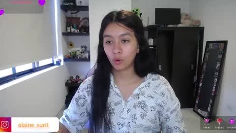 Snapshot of elaine_sun chatting on 3, 6, 2026 Elaine eli online show from 3, 6, 2026