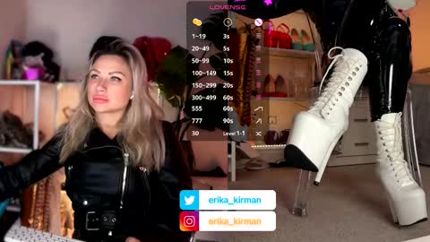 Snapshot of erika_kirman chatting on 18, 1, 2026 Erika online show from 18, 1, 2026
