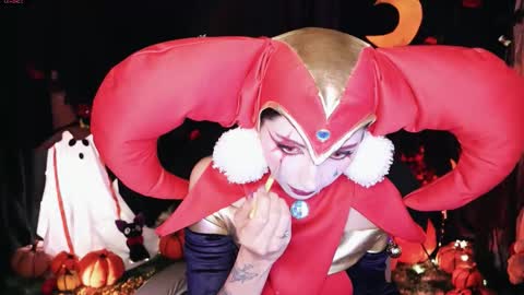 Snapshot of fairywhore chatting on 12, 10, 2025 Jackie Cosplayer online show from 12, 10, 2025