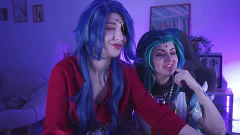 cap and Lana  online show from 8, 12, 2024