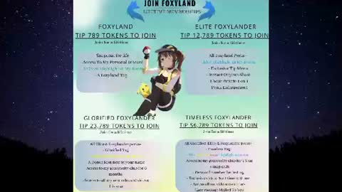 Snapshot of foxy_gamer chatting on 31, 7, 2026 Lex Vive foxygamer cb online show from 31, 7, 2026
