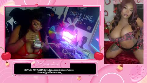 Snapshot of goddesscocoaa chatting on 24, 4, 2026 Goddess Cocoa online show from 24, 4, 2026