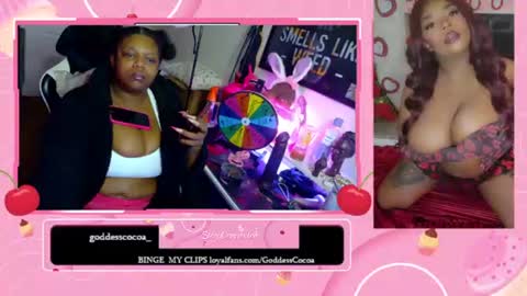 Goddess Cocoa online show from 13, 7, 2026