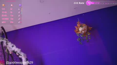 Snapshot of goddessjulieta chatting on 20, 6, 2026 Julieta online show from 20, 6, 2026