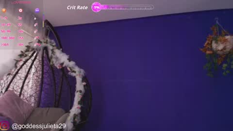 Snapshot of goddessjulieta chatting on 25, 7, 2026 Julieta online show from 25, 7, 2026