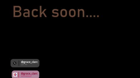 Grace clarc online show from 26, 3, 2026