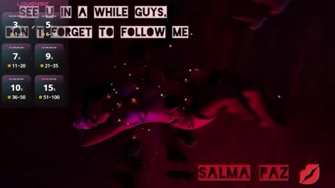 Snapshot of hairyandsexysalma chatting on 20, 1, 2025 SALMA online show from 20, 1, 2025