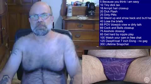 HairyDaddyBear69 online show from 12, 9, 2025