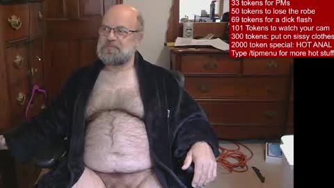 Snapshot of hairydaddybear69 chatting on 5, 6, 2026 HairyDaddyBear69 online show from 5, 6, 2026