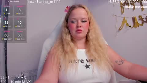 Snapshot of hanna_montanas chatting on 13, 5, 2026 hanna montanas online show from 13, 5, 2026