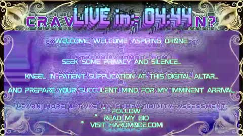 B0ne Daddy Bonesaw Real-Life College of Whispers Bard   mindfuck brainwash hypno cerebral sensual  online show from 8, 5, 2026