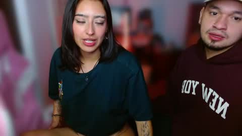 Snapshot of hotlatinocouple__ chatting on 17, 4, 2026 Eevee Zoro online show from 17, 4, 2026