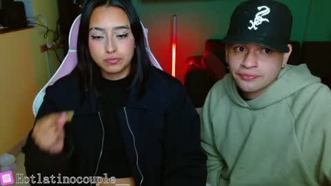 Snapshot of hotlatinocouple__ chatting on 28, 6, 2026 Eevee Zoro online show from 28, 6, 2026