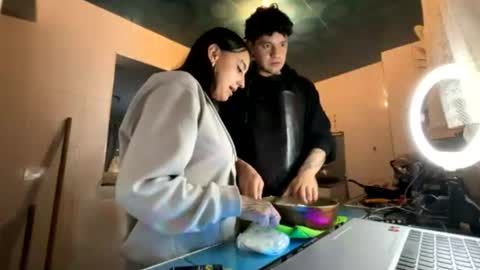 Snapshot of hotlatinocouple__ chatting on 15, 7, 2026 Eevee Zoro online show from 15, 7, 2026