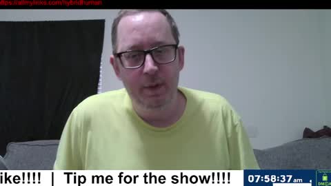 Snapshot of hybridhuman chatting on 27, 4, 2026 hybridhuman online show from 27, 4, 2026