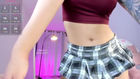 Snapshot of i_babbyyy chatting on 9, 9, 2025 Helloouu im  Abigail call me Abi  MY NEW SHEDULE  IS 1030PM online show from 9, 9, 2025