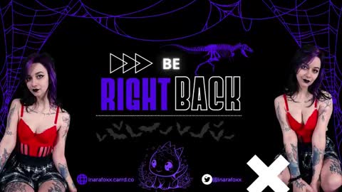 Snapshot of inarafoxxx chatting on 14, 9, 2025 Inarafoxx online show from 14, 9, 2025