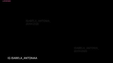 Snapshot of isabela_antonia_ chatting on 21, 4, 2026 online show from 21, 4, 2026