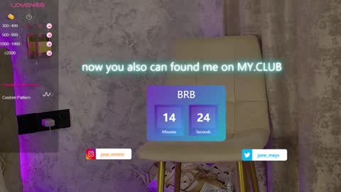 Snapshot of jane_meys chatting on 17, 1, 2025 your kitty JANE roawww online show from 17, 1, 2025