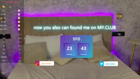 Snapshot of jane_meys chatting on 19, 1, 2025 your kitty JANE roawww online show from 19, 1, 2025