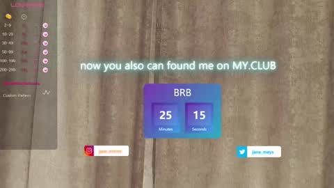 Snapshot of jane_meys chatting on 2, 3, 2025 your kitty JANE roawww online show from 2, 3, 2025