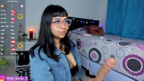 Snapshot of karla__1 chatting on 1, 1, 2025 Ill be on at sunday see u Lynn  Could u help me to reach 100 Thmbs upp plssss   Independent girl 3 online show from 1, 1, 2025