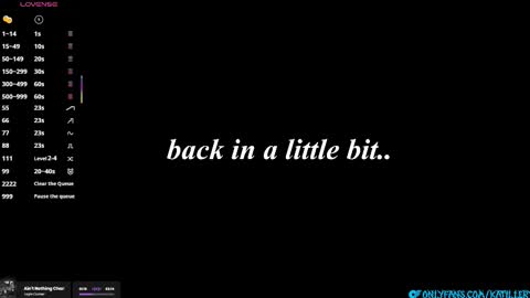 Snapshot of katillery chatting on 14, 1, 2026 Katie online show from 14, 1, 2026