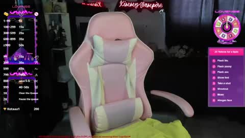 Snapshot of kimmy_vampire666 chatting on 3, 7, 2026 Kim online show from 3, 7, 2026