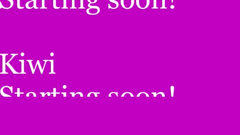 Kiwi online show from 15, 1, 2026