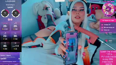 SweetAlienBunny online show from 28, 2, 2025