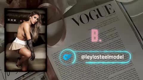 INSTA leylasteel model         online show from 25, 3, 2026