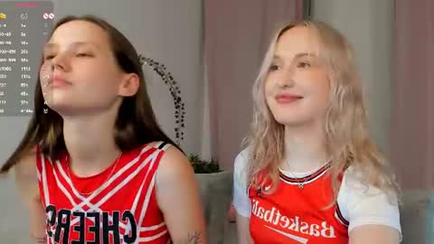 Snapshot of lisaluve chatting on 2, 7, 2026 Lisa blonde Alisa brunette online show from 2, 7, 2026