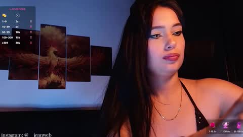 Snapshot of littlejennifer_ chatting on 19, 12, 2025 Jennifer de Len online show from 19, 12, 2025