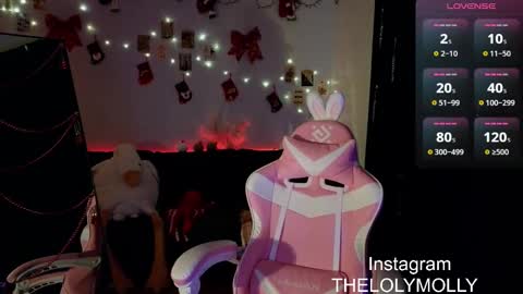 Snapshot of lolymolli chatting on 27, 12, 2024 Molli online show from 27, 12, 2024