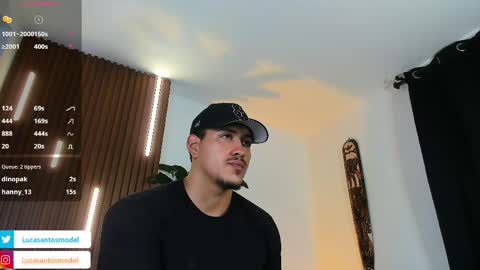 LUCA SANTOS online show from 31, 3, 2026