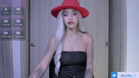 Snapshot of luci_fer_devil_1 chatting on 31, 12, 2024 Veronica Rati online show from 31, 12, 2024