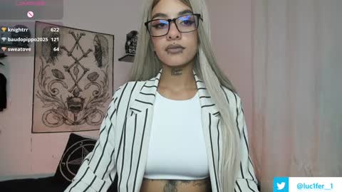 Snapshot of luci_fer_devil_1 chatting on 24, 1, 2025 Veronica Rati online show from 24, 1, 2025