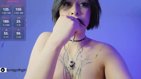 Snapshot of lunagothgirl chatting on 11, 4, 2026 Luna online show from 11, 4, 2026