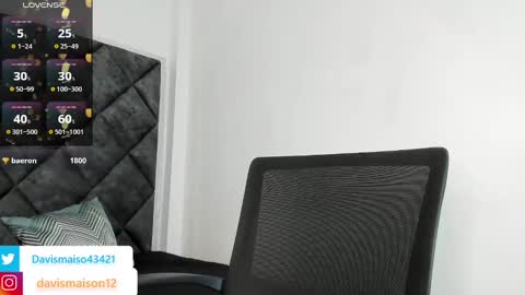 Snapshot of maisondavis_ chatting on 16, 1, 2025 Maison Davis online show from 16, 1, 2025