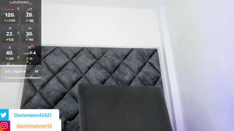 Snapshot of maisondavis_ chatting on 19, 1, 2025 Maison Davis online show from 19, 1, 2025