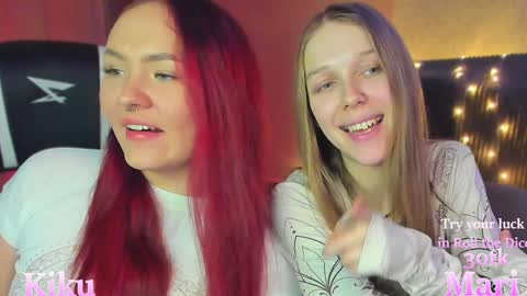 Snapshot of mari_kiku chatting on 10, 12, 2024 Kiku and Marii - online show from 10, 12, 2024