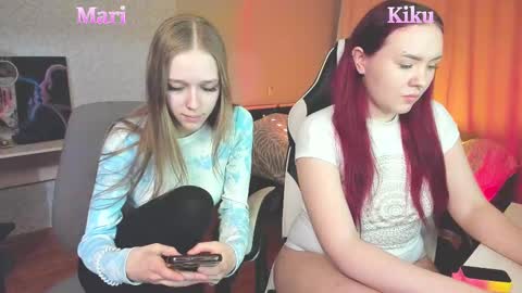 Snapshot of mari_kiku chatting on 23, 2, 2025 Kiku and Marii - online show from 23, 2, 2025