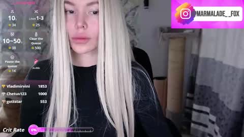 Marmalade Fox online show from 10, 3, 2026